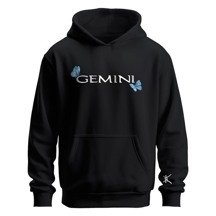 Bluza z kapturem Motyl “Gemini”