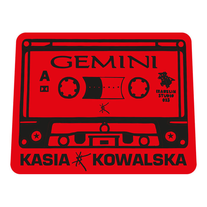 Naklejka Kaseta “Gemini”