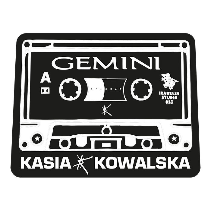 Naklejka Kaseta “Gemini”