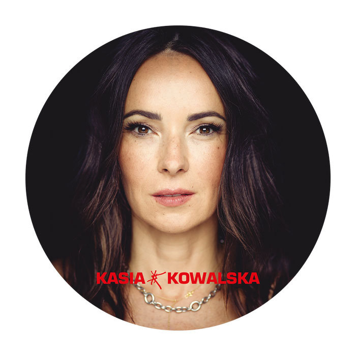 Naklejka Kasia Kowalska 